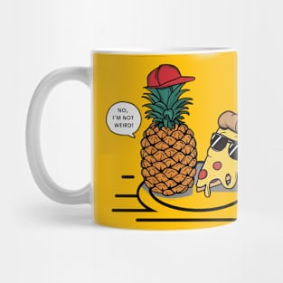 No pineapple on pizza Mug